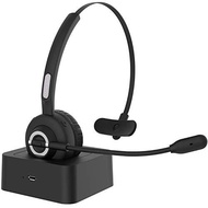 Trucker Bluetooth Headset, Sanfant V5.0 Bluetooth Headset with Microphone Noise Canceling, 18hr Talktime Wireless Headse