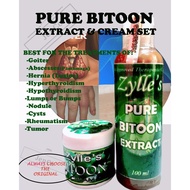 Zylles Pure Bitoon Extract and Cream Set, Bitoon Pure Extract and Cream, Bitoon Herbal for Bukol