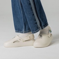 moz瑞典 駝鹿 巧巴達  eva 2way 穆勒涼拖鞋(燕麥白)