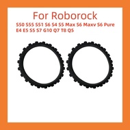 แหวนยางล้อหนังสำหรับ Roborock S50 S55 S51 S6 S4 S5 S6สูงสุด MaxV S6 Q7 S7แท้ Q5 G10 E4 S7 G10 Q7เครื