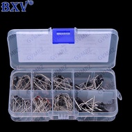100PCS Diode Assortment Kit - Mixed 8 Values (FR107 FR207 1N5399 1N5408 1N5819 1N4148 1N4007 1N5822)