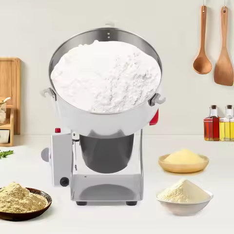 4500W Electric Grain Mill Grist Mill 5.51lbs Capacity Stainless Steel Commercial Grade for Grains Sp