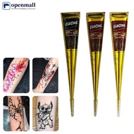 【OMALL】 Temporary Henna Tattoo Paste Body Paint Cream Tattoo Stain Festival Cosplay Party Creative M
