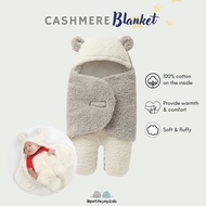 Cashmere Wearable Baby Blanket - Baby Swaddle Blanket - S01