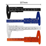 80mm Mini Plastic Sliding Vernier Caliper Gauge Measure Tool Ruler Micrometer