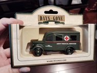 Days Gone 1950 Bedford 救護車 合金模型車 英國製造