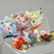 ASPASIA FLOWER Bouquet of Flowers for Remembrance 6kinds / charnel house / cemetery / small silk flo