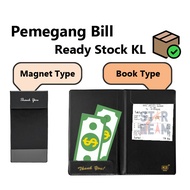 Premium Leather Cash Bill Folder/ Bill Book/ Buku Bil/ Cash Bill Holder