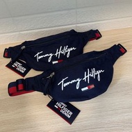 Tommy Hilfiger 草寫帆布腰包/胸包 深藍色($800🉐/個)