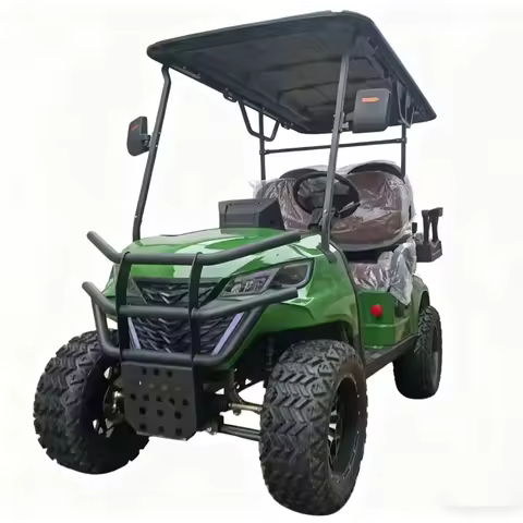 2025 Factory Direct MMC New Model 48v/72v 2/ 8 Seat Sightseeing Bus 5000w/7000w Hunting Fast Speed 4