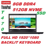 LENOVO THINKPAD T470 [INTEL CORE i5-7300U 7TH GEN/8GB DDR4/ 512GB NVME SSD