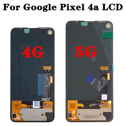 AMOLED 5.81'' For Google Pixel 4A 4G LCD Display Touch Screen Digitizer Assembly 6.2'' For Google Pi