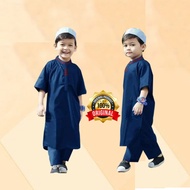 Set Koko Anak Laki-Laki 1-11 Tahun /Set Koko Anak Pakistan/Setelan koko Anak Terbaru/Setelan Muslim Terbaru/ Setelan Muslim Terbaru/Setelan Baju Anak Koko Laki-Laki/Baju Anak Koko