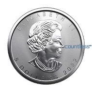 Silver Maple Leaf Coin Uncirculated CA Maple Leaf Silver Coin 1 Ounce Canadian Brilliant Coin Canadi