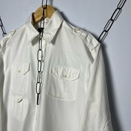 AAB.Brooks Brothers Multi Pocket Oxford Long Shirt