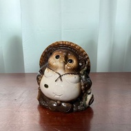 日本信樂燒狸貓蚊香座皿