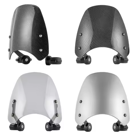 For Triumph Bonneville Bobber 2017-2024 2018 2020 2022 2023 Windshield Windscreen Wind Screen Deflec