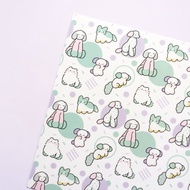 A4 設計紙【狗狗】