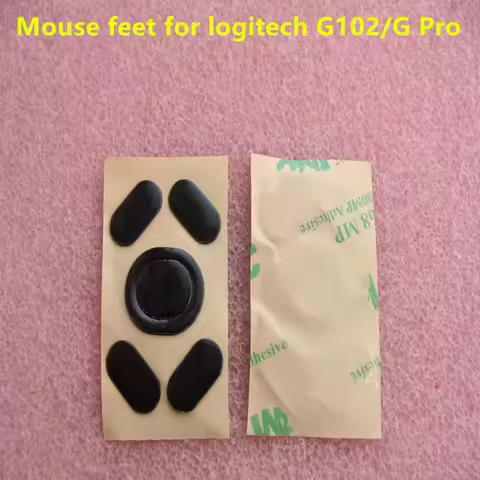 2 Sets/pack TPFE Mouse Skates Mouse Feet For Logitech G102 G PRO Wired MMM Smooth Mice Glides