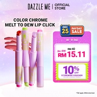 DAZZLE ME Color Chrome Melt to Dew Lip Click SPF 25 PA+++ Lip Balm Plump Jelly Lipstick Pen 2g Pen G