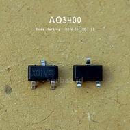 AO3400 X01V 34 SOT-23 5.8A 30V