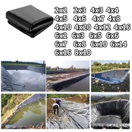 พลาสติกปูบ่อ ขนาด6x16เมตร [300 ไมครอน ] ผ้ายางปูบ่อปลา ลาสติกปูบ่อ HDPE ผ้ายางปูบ่อ พลาสติกโรงเรือน 