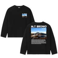 BROMO Long Sleeve T-Shirt | T-shirt | Men's T-shirts | T-shirt | T-shirt Wanita | T-shirt | Premium 