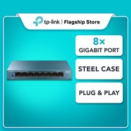 TP-Link LS108G LiteWave 8-Port Gigabit 10/100/1000Mbps Desktop Network Ethernet LAN Switch