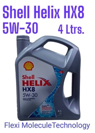 Shell Helix HX8 5W-40 &amp; 5W-30 น้ำมันเครื่่องสังเคราะห์ 100% ขนาด 4ลิตร และ 4+1ลิตร ผ่านมาตรฐานAPI : SN Plus &amp; SN