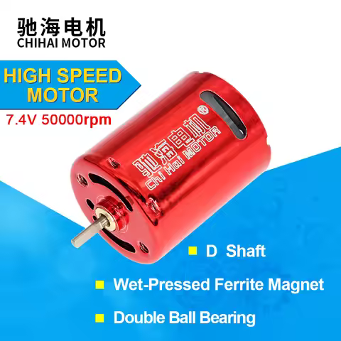 chihai motor 370 Micro Motor 7.4V 50000rpm High Speed D Shaft Motor for MP7 v2. blasters prior to th