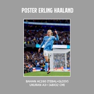 Erling Haaland Manchester City Poster