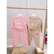 Jinro Soft Smooth Petit Long Sleeve Set For Baby 12m-4y