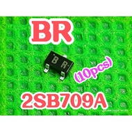 10pcs 2SB709A R BR SOT-23 equation of 2SD601A PNP Silicon General TransistorPURPOSE 210240