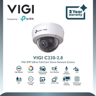 Dome Network Camera Tp-Link VIGI C230 3MP Full-Color Audio Colorvu