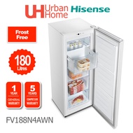 Hisense/Midea Upright Freezer ( 180L/188L , R600a ) FV188N4AWN / MUF-208SD