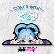 Kobo Kanaeru Vtuber Hololive Indonesia Anime Waterproof Peek Sticker