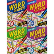 [MIND TO MIND]2022 AWESOME WORD SEARCH - BOOK 1-4 Word Search Book