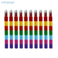COLO Stackable Crayon Pencil 10 Color Birthday Party  Bag Fillers  for Kid