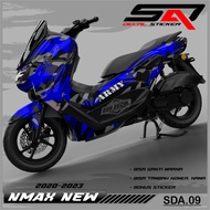 Decal Sticker Custoom Full Body NMAX NEW 2020-2023 Decal Stiker Variasi Motor NMAX NEW ARMY SDA.09