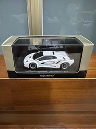 1/43 KYOSHO Lamborghini Diablo GT WHITE with GT logo 藍寶堅尼