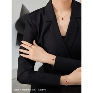 Qeelin Kirin Official Petite Wulu 18K Gold Diamond Red Agate Gourd Bracelet Female