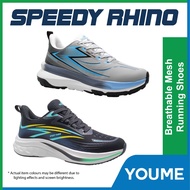988 SPEEDY RHINO Men Gradient Color Running Shoes Breathable Mesh Thick Bouncing Outsole 1033-34-36