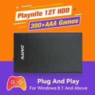 Pemacu Keras Permainan Playnite 12t Dengan 390+ Aaa/pc Permainan Plug&play Gaming Hdd Untuk Konsol P