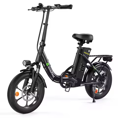 isinwheel U4 Electric Bike 750W 36V 10.4Ah 36V 10.4Ah Battery 19 mph Top Speed Adult Electric Bicycl