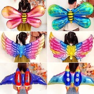 Rocket Inflatable Butterfly Bee Wings Influencer Butterfly Rocket Wings Aluminum Film Balloon Rocket