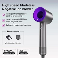 Bladeless high-speed hair dryer, negative ions, high power, silent and quick drying Dryer Portable S