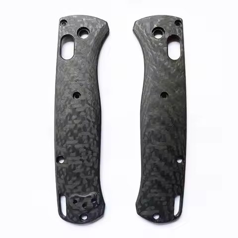 Knives Grip DIY Make Parts Custom Full 3K Carbon Fiber Material Knife Scales Handle Patches For Orig