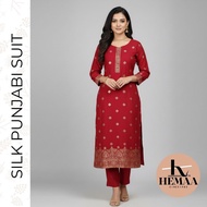 Maroon Embroidered Suit | Ethnic wear | India