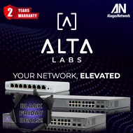 Alta Labs Managed PoE+ Switch 8-Port, 16-Port, 24-Port, desktop, wallmount, rackmount, easy setup