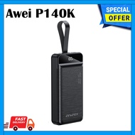 Awei P140K 30000mAh 22.5W Fast Charging Power Bank with LED Flashlight Good Quality